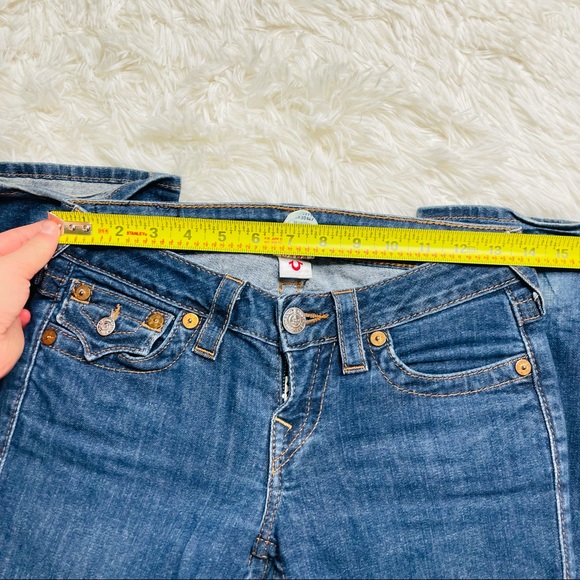 True Religion Hi-Rise Boot cut Jeans. - Picture 4 of 7
